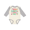 thumbnail image 1 of Inktastic Oma and Opa Love Me Girls Long Sleeve Baby Bodysuit, 1 of 5