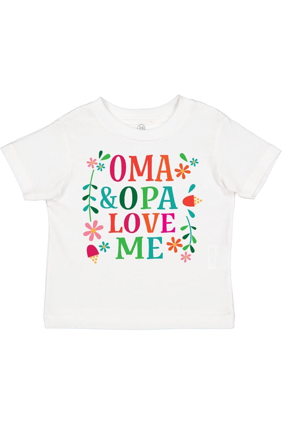 Oma and Opa Love Me Girls Toddler T-Shirt