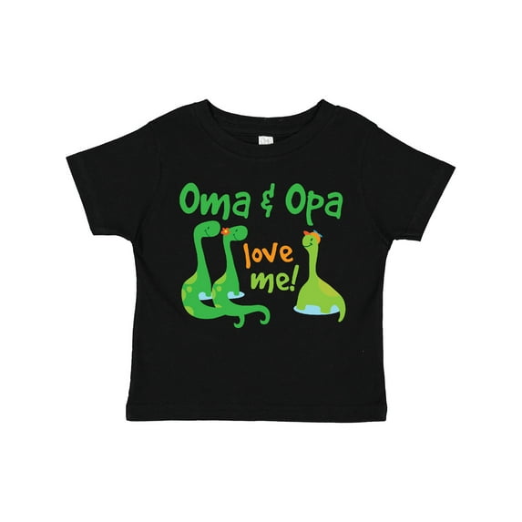 Inktastic Oma and Opa Love Me Grandchild Boys Toddler T-Shirt