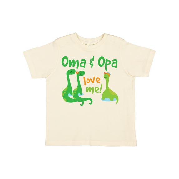 Inktastic Oma and Opa Love Me Grandchild Boys Toddler T-Shirt