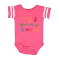 thumbnail image 1 of Inktastic Oma and Opa Love Me Grandchild Boys or Girls Baby Bodysuit, 1 of 5