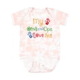 thumbnail image 1 of Inktastic Oma and Opa Love Me Grandchild Boys or Girls Baby Bodysuit, 1 of 5