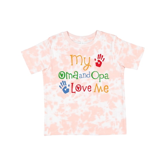 Inktastic Oma and Opa Love Me Grandchild Boys or Girls Toddler T-Shirt