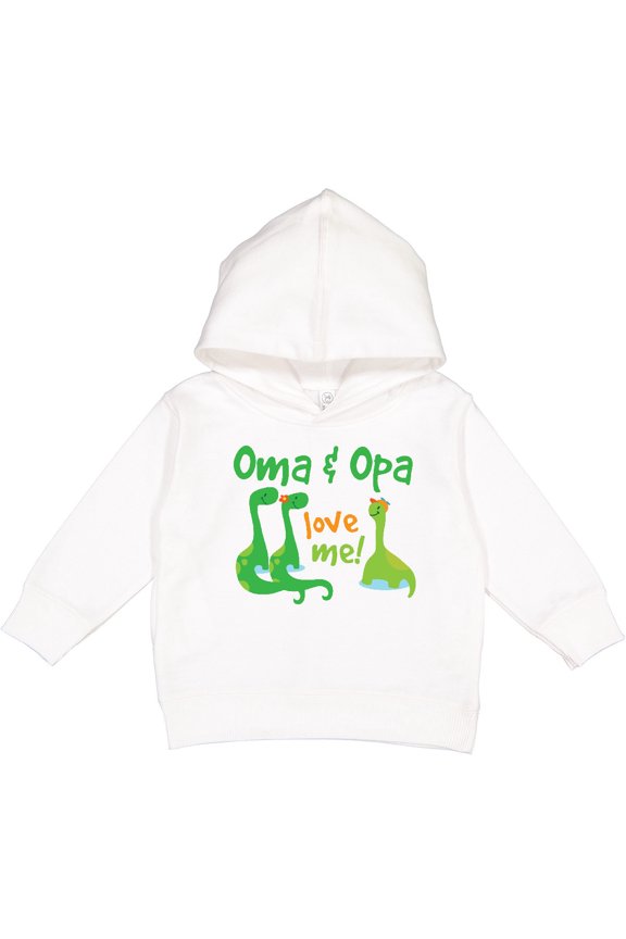 Oma and Opa Love Me Grandchild Toddler Hoodie