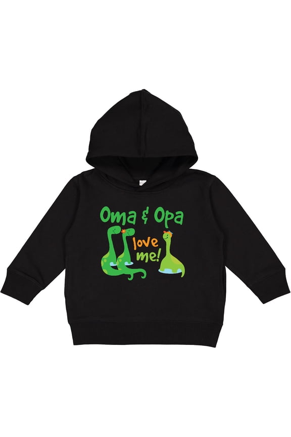 Oma and Opa Love Me Grandchild Toddler Hoodie