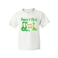 thumbnail image 1 of Inktastic Oma and Opa Love Me Grandchild Youth T-Shirt, 1 of 5