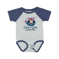 thumbnail image 1 of Inktastic Oma and Opa Love Me Grandson Boys Baby Bodysuit, 1 of 5