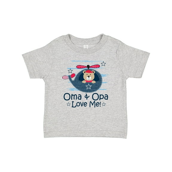 Inktastic Oma and Opa Love Me Grandson Boys Baby T-Shirt
