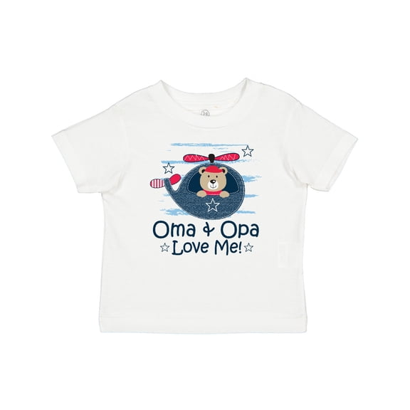Inktastic Oma and Opa Love Me Grandson Boys Baby T-Shirt