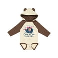 thumbnail image 1 of Inktastic Oma and Opa Love Me Grandson Boys Long Sleeve Baby Bodysuit, 1 of 5