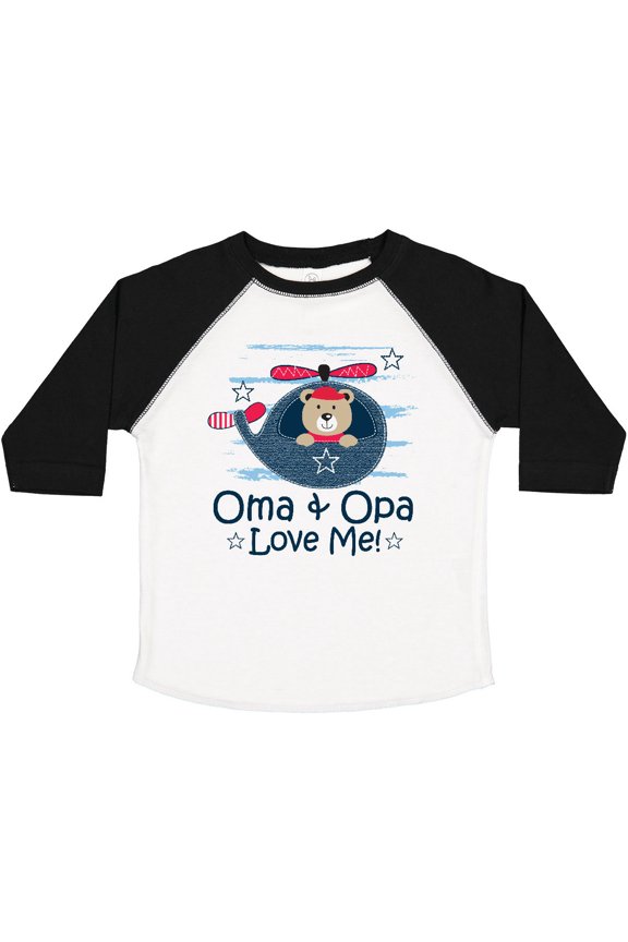 Oma and Opa Love Me Grandson Boys Toddler T-Shirt
