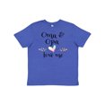 thumbnail image 1 of Inktastic Oma and Opa Love Me- Heart Grandchild Youth T-Shirt, 1 of 5
