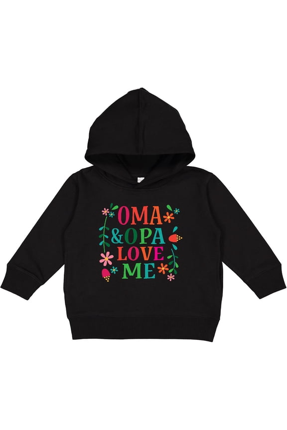 Oma and Opa Love Me Toddler Hoodie
