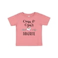 thumbnail image 1 of Inktastic Oma and Opa's Favorite- Heart Grandchild Boys or Girls Baby T-Shirt, 1 of 5