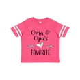 thumbnail image 1 of Inktastic Oma and Opa's Favorite- Heart Grandchild Boys or Girls Toddler T-Shirt, 1 of 5