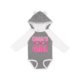 thumbnail image 1 of Inktastic Oma's Girl Heart Girls Long Sleeve Baby Bodysuit, 1 of 5