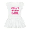 thumbnail image 1 of Inktastic Oma's Girl Heart Girls Toddler Dress, 1 of 5