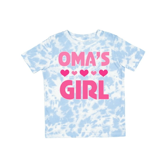 Inktastic Oma's Girl Heart Girls Toddler T-Shirt