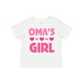 thumbnail image 1 of Inktastic Oma's Girl Heart Girls Toddler T-Shirt, 1 of 5