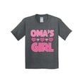 thumbnail image 1 of Inktastic Oma's Girl Heart Youth T-Shirt, 1 of 5