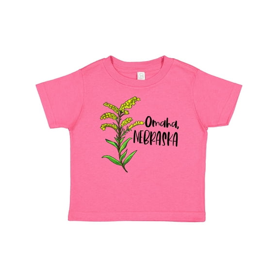 Inktastic Omaha, Nebraska Goldenrod Flower Boys or Girls Baby T-Shirt