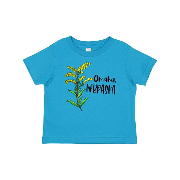 Inktastic Omaha, Nebraska Goldenrod Flower Boys or Girls Baby T-Shirt