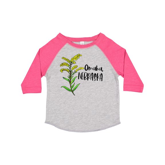 Inktastic Omaha, Nebraska Goldenrod Flower Boys or Girls Toddler T-Shirt