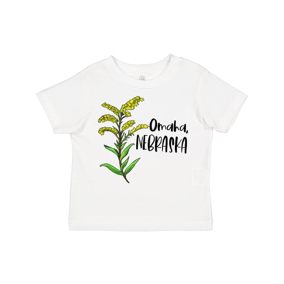 Inktastic Omaha, Nebraska Goldenrod Flower Boys or Girls Toddler T-Shirt
