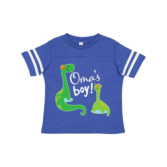 Inktastic Omas Boy Grandson Dinosaur Boys Toddler T-Shirt