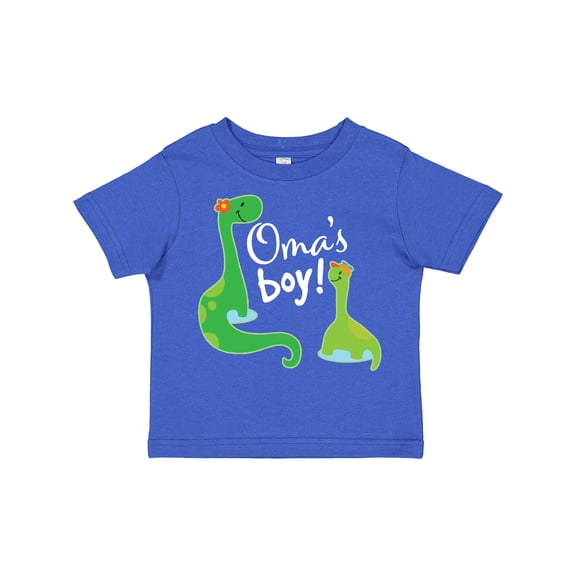 Inktastic Omas Boy Grandson Dinosaur Boys Toddler T-Shirt