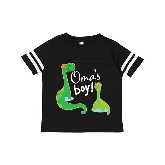 Inktastic Omas Boy Grandson Dinosaur Boys Toddler T-Shirt
