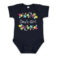 thumbnail image 1 of Inktastic Omas Girl Bright Flowers Girls Baby Bodysuit, 1 of 5