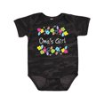 thumbnail image 1 of Inktastic Omas Girl Bright Flowers Girls Baby Bodysuit, 1 of 5