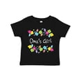 thumbnail image 1 of Inktastic Omas Girl- Bright Flowers Girls Toddler T-Shirt, 1 of 5