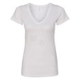 thumbnail image 1 of Inktastic On Fridays We Wear R.e.d. Military Support Women's V-Neck T-Shirt, 1 of 5