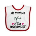 thumbnail image 1 of Inktastic Oncologist Mommy Girls Baby Bib, 1 of 4