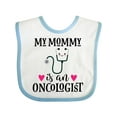 thumbnail image 1 of Inktastic Oncologist Mommy Girls Baby Bib, 1 of 4
