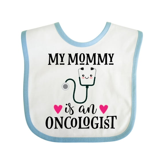 Inktastic Oncologist Mommy Girls Baby Bib
