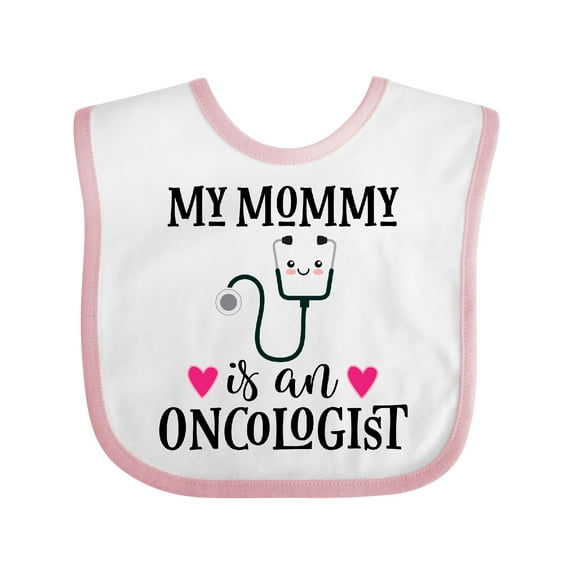 Inktastic Oncologist Mommy Girls Baby Bib