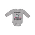 thumbnail image 1 of Inktastic Oncologist Mommy Girls Long Sleeve Baby Bodysuit, 1 of 5