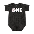thumbnail image 1 of Inktastic One Baseball First Birthday Boys or Girls Baby Bodysuit, 1 of 5