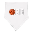 thumbnail image 1 of Inktastic One Basketball First Birthday Baby Bandana Bib, 1 of 4