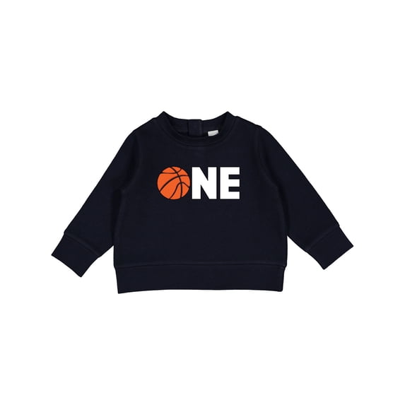 Inktastic One Basketball First Birthday Baby Sweatshirt