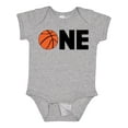 thumbnail image 1 of Inktastic One Basketball First Birthday Boys or Girls Baby Bodysuit, 1 of 5