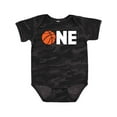thumbnail image 1 of Inktastic One Basketball First Birthday Boys or Girls Baby Bodysuit, 1 of 5