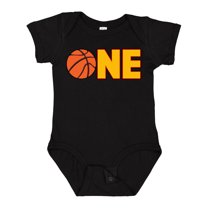 Inktastic One Basketball First Birthday Boys or Girls Baby Bodysuit