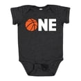thumbnail image 1 of Inktastic One Basketball First Birthday Boys or Girls Baby Bodysuit, 1 of 5