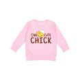 thumbnail image 1 of Inktastic One Cute Chick Toddler Sweatshirt, 1 of 4
