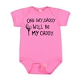 thumbnail image 1 of Inktastic One Day, Daddy Will Be My Caddy Kids Golfing Boys or Girls Baby Bodysuit, 1 of 5