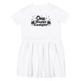 thumbnail image 1 of Inktastic One Happy Camper Girls Toddler Dress, 1 of 5